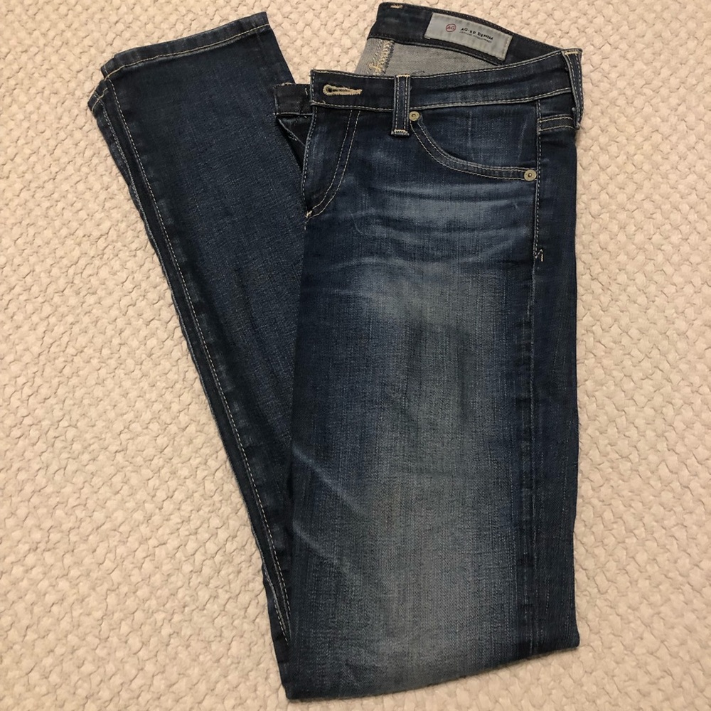 AG Jeans The Stilt Cigarette Leg Blue Jean Sz. 25R